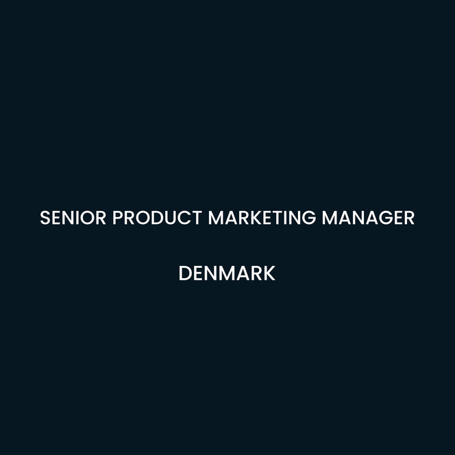 Senior Product Marketing Manager