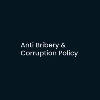Anti Bribery & Corruption Policy - Contour Design tile